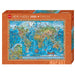 Amazing World Map Art 2000 Piece Jigsaw Puzzle Heye - for just $49.99! 