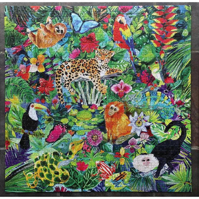 Amazon Rainforest 1000 Piece Jigsaw Puzzle eeBoo - for just $26.99! 