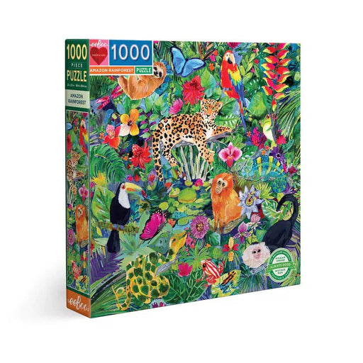 Amazon Rainforest 1000 Piece Jigsaw Puzzle eeBoo - for just $26.99! 