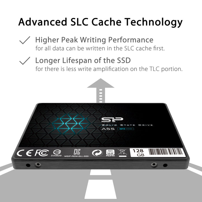 Silicon Power A55 1TB SATA III 6Gb/s 2.5-inch Internal Solid State Drive - for just $149.97! 