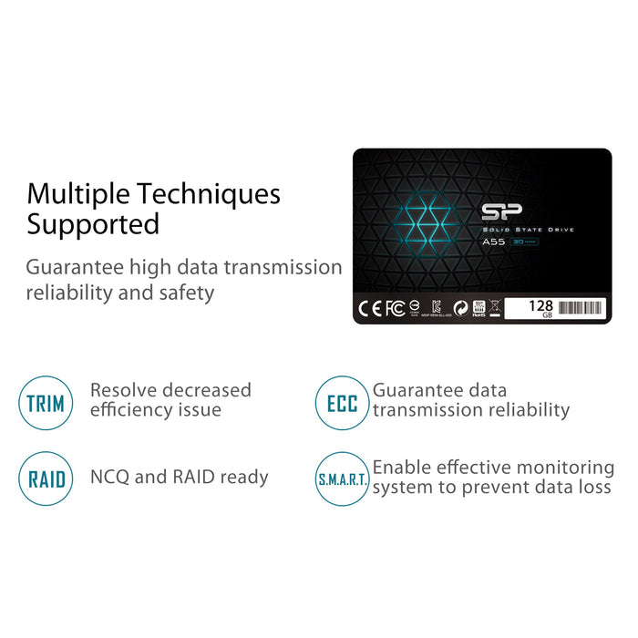 Silicon Power A55 2TB SATA III 6Gb/s 2.5-inch Internal Solid State Drive - for just $229.97! 