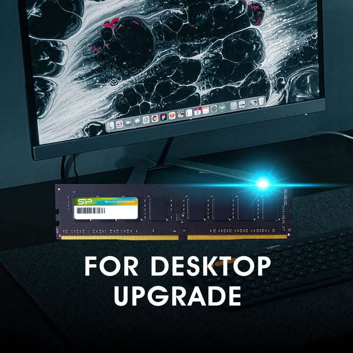 Silicon Power DDR4 2666MT/s 8GB-32GB 1.2V Desktop Unbuffered DIMM - for just $52.97! 