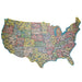 America the Wonderland 1000 Piece Shaped Jigsaw Puzzle TDC - for just $19.99! 