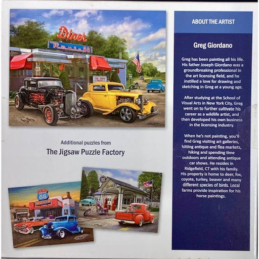 American Diner Nostalgic America 500 Piece Jigsaw Puzzle Leap Year - for just $14.99! 