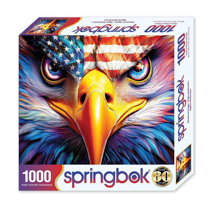 American Eagle 1000 Piece Jigsaw Puzzle Springbok - for just $19.99! 
