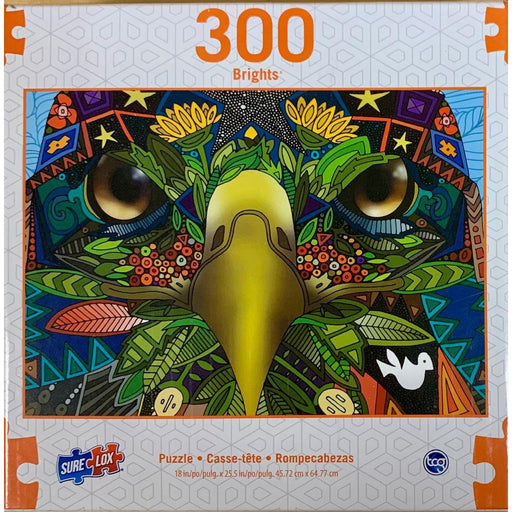 American Eagle Brights 300 Piece Jigsaw Puzzle Sure Lox - for just $14.99! 
