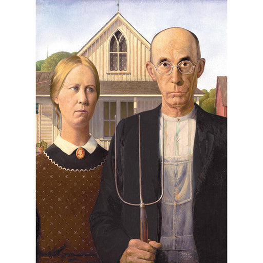 American Gothic 1000 Piece Jigsaw Puzzle Eurographics - for just $19.99! 