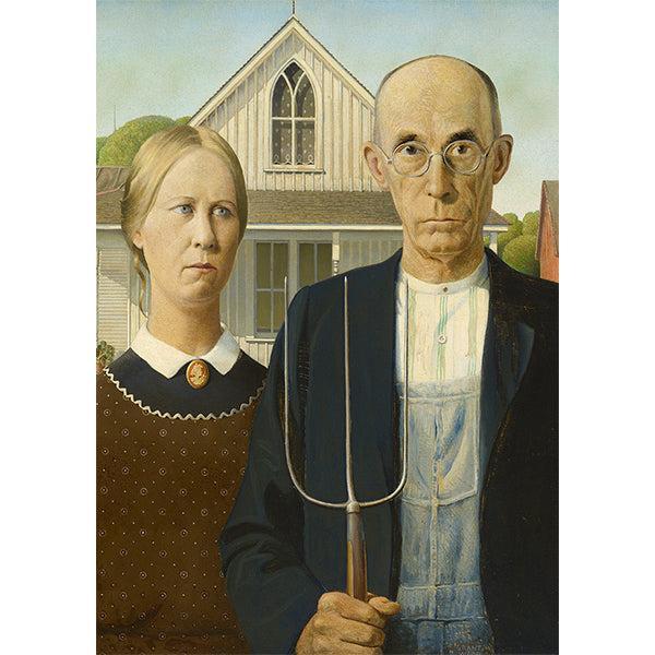American Gothic 1000 Piece Jigsaw Puzzle Piatnik - for just $24.99! 