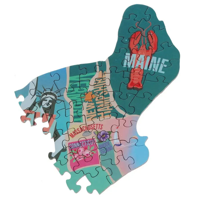 American Road Trip 1000 Piece Shaped Jigsaw Puzzle TDC - for just $19.99! 