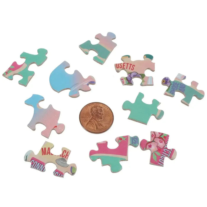 American Road Trip 1000 Piece Shaped Jigsaw Puzzle TDC - for just $19.99! 