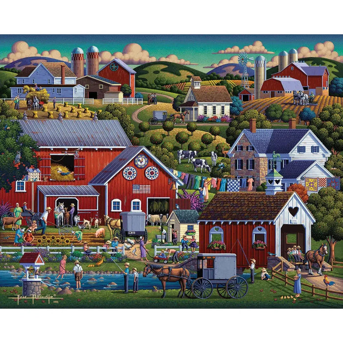 Amish Country 300 Piece Jigsaw Puzzle Dowdle - for just $19.99! 