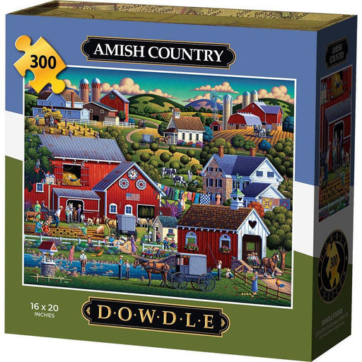 Amish Country 300 Piece Jigsaw Puzzle Dowdle - for just $19.99! 