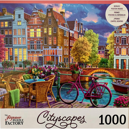 Amsterdam Netherlands 1000 Piece Jigsaw Puzzle Leap Year - for just $14.99! 