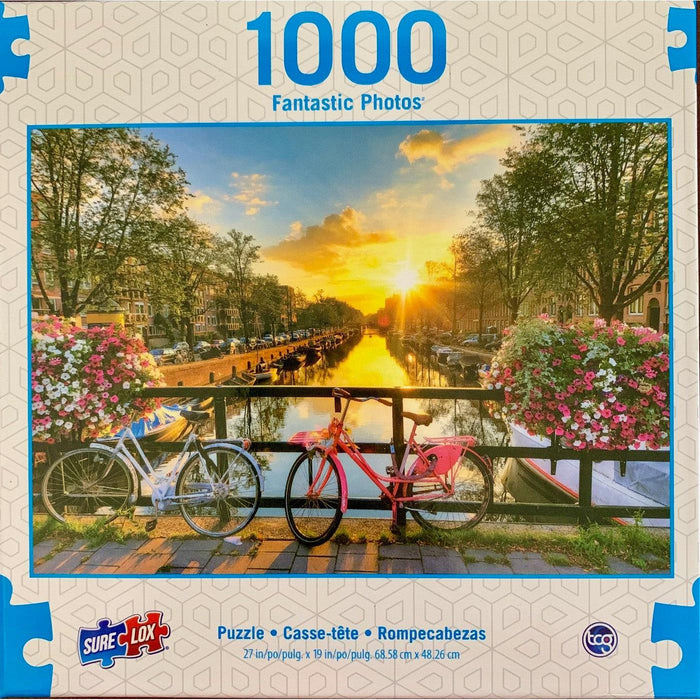 Amsterdam Sunset Fantastic Photos 1000 Piece Jigsaw Puzzle Sure Lox - for just $14.99! 