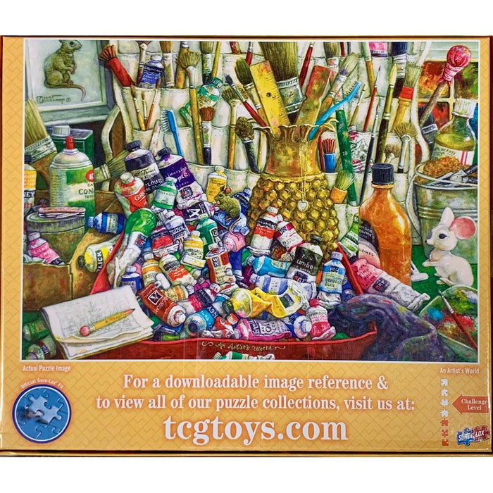 An Artist's World Art Gallery 300 Piece Jigsaw Puzzle Sure Lox - for just $14.99! 