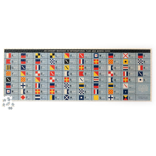 An Urgent Message 1000 Piece Panoramic Jigsaw Puzzle Brass Monkey - for just $24.99! 