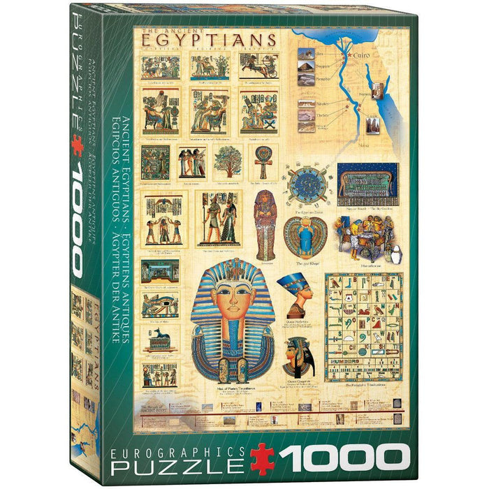 Ancient Egyptians 1000 Piece Jigsaw Puzzle Eurographics - for just $21.99! 