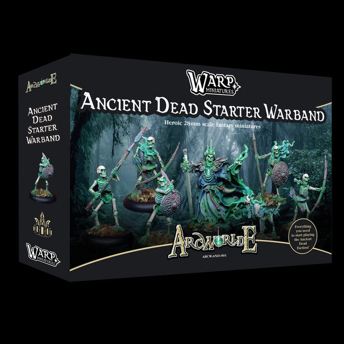 ArcWorlde: Ancient Dead Starter Warband - for just $44.99! 