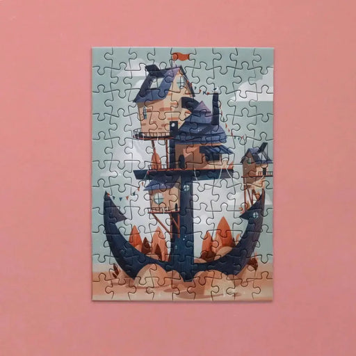 Ancre Habitée (Inhabited Anchor) 99 Piece Mini Jigsaw Puzzle Trevell - for just $11.99! 