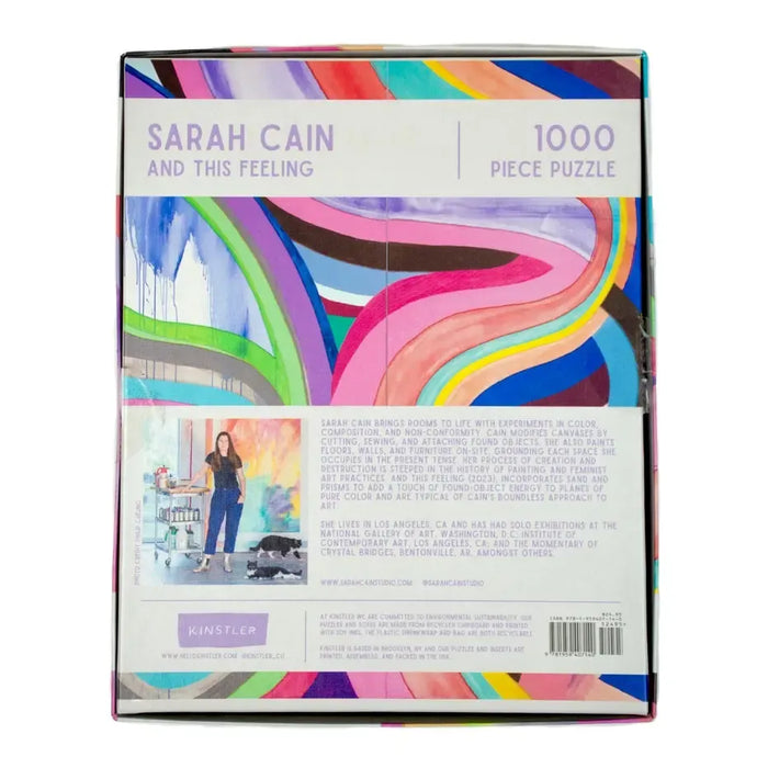And This Feeling by Sarah Cain 1000 Piece Jigsaw Puzzle Kinstler - for just $24.99! 