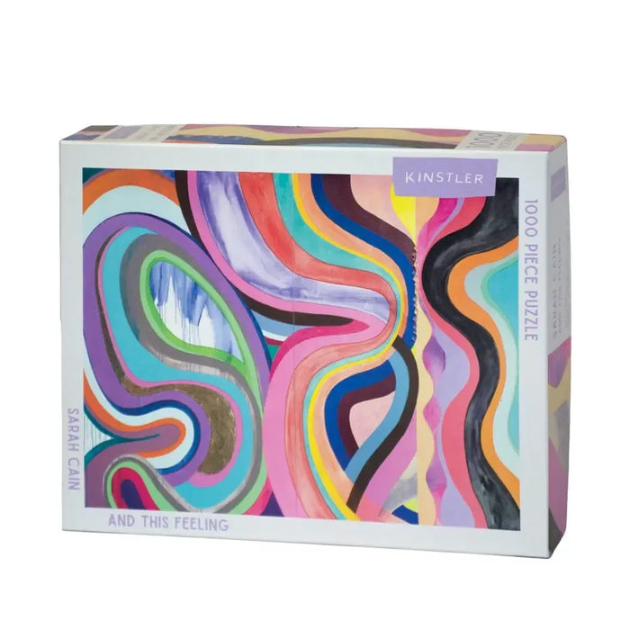And This Feeling by Sarah Cain 1000 Piece Jigsaw Puzzle Kinstler - for just $24.99! 