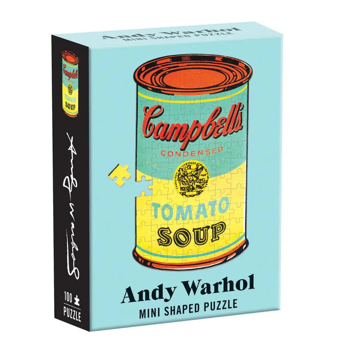 Andy Warhol Campbell's Soup 100 Piece Mini Jigsaw Puzzle Galison - for just $8.99! 