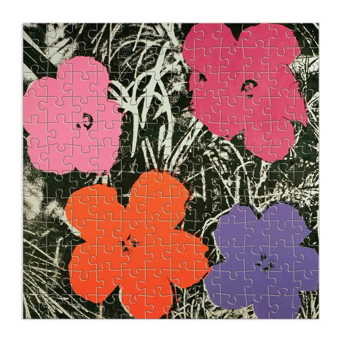Andy Warhol Flowers 144 Piece Wood Jigsaw Puzzle Galison - for just $24.99! 