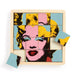 Andy Warhol Marilyn 2-in-1 Sliding Wood Puzzle Galison - for just $24.99! 