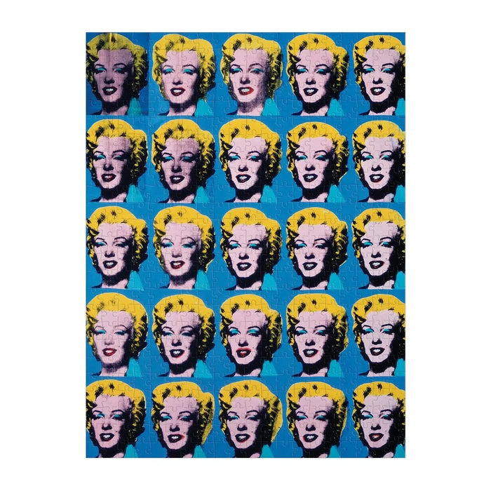 Andy Warhol Marilyn Double-Sided 500 Piece Jigsaw Puzzle Galison - for just $17.99! 