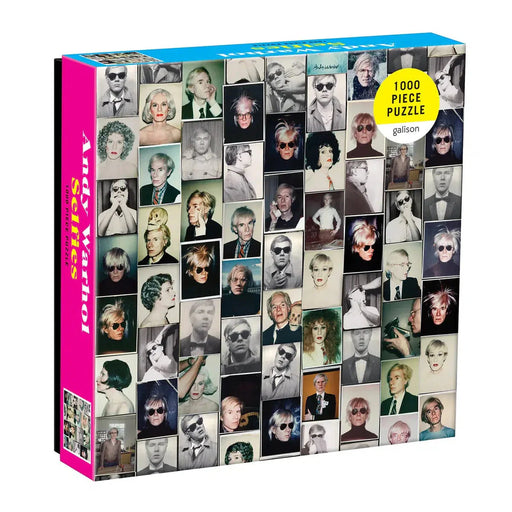 Andy Warhol Selfies 1000 Piece Jigsaw Puzzle Galison - for just $19.99! 