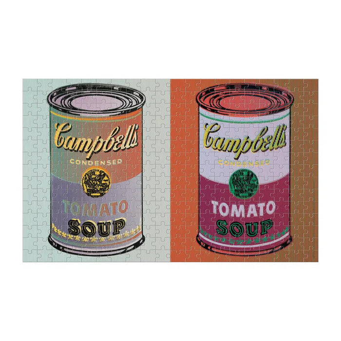 Andy Warhol Soup Cans 300 Piece Lenticular Jigsaw Puzzle Galison - for just $14.99! 
