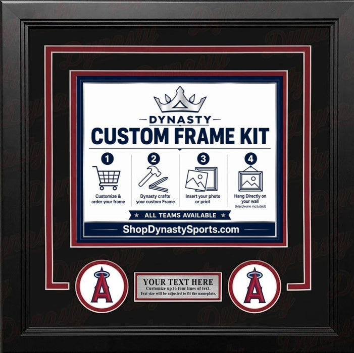 Los Angeles Angels Custom MLB Baseball 16x20 Picture Frame Kit (Multiple Colors) - for just $62.99! 