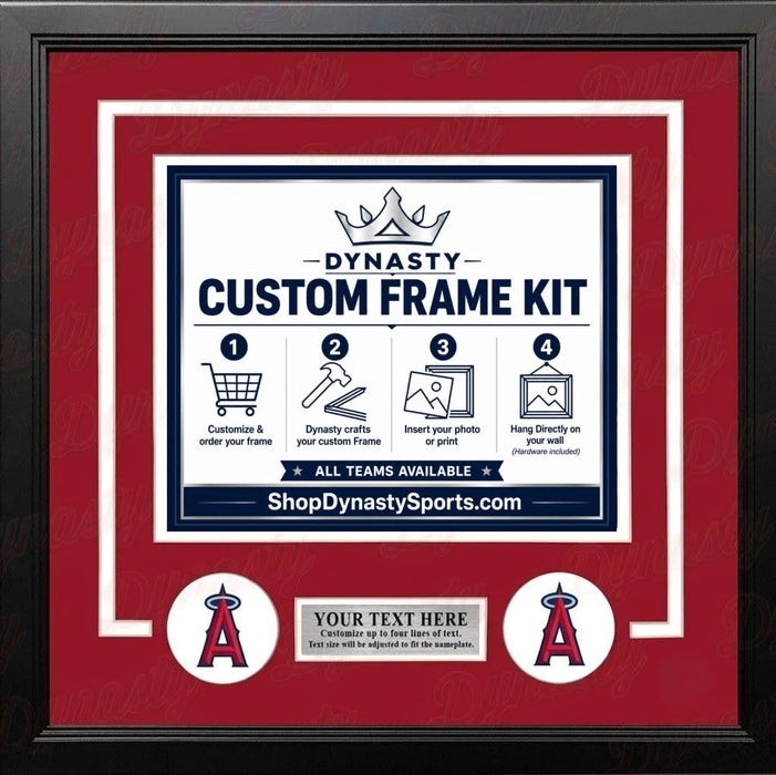 Los Angeles Angels Custom MLB Baseball 16x20 Picture Frame Kit (Multiple Colors) - for just $62.99! 