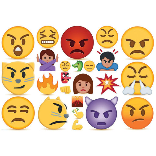 Anger Emoji 100 Piece Jigsaw Puzzle Eurographics - for just $14.99! 