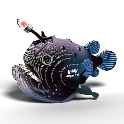 Anglerfish 3D Cardboard Model Kit Eugy - for just $11.99! 