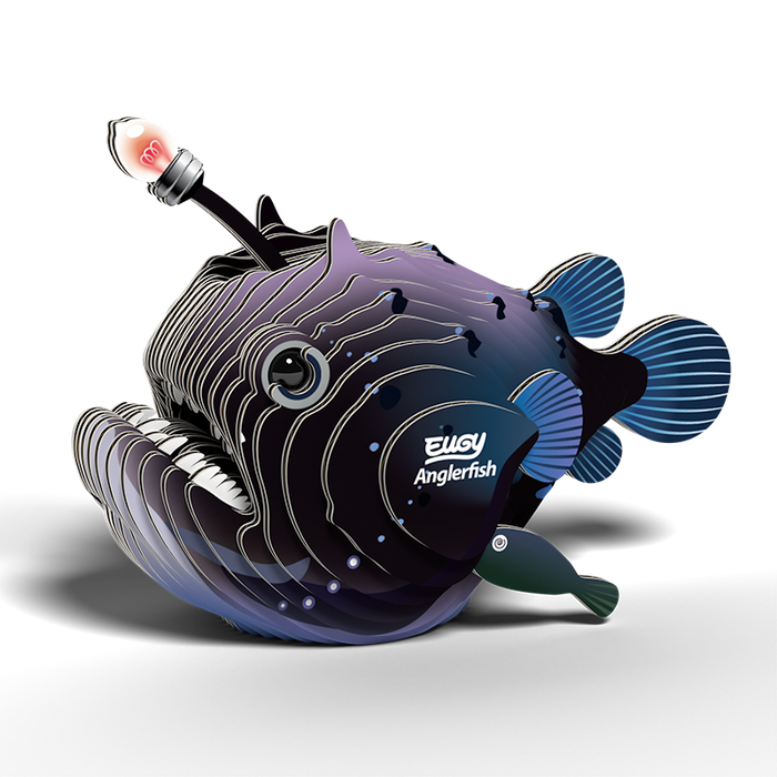 Anglerfish 3D Cardboard Model Kit Eugy - for just $11.99! 