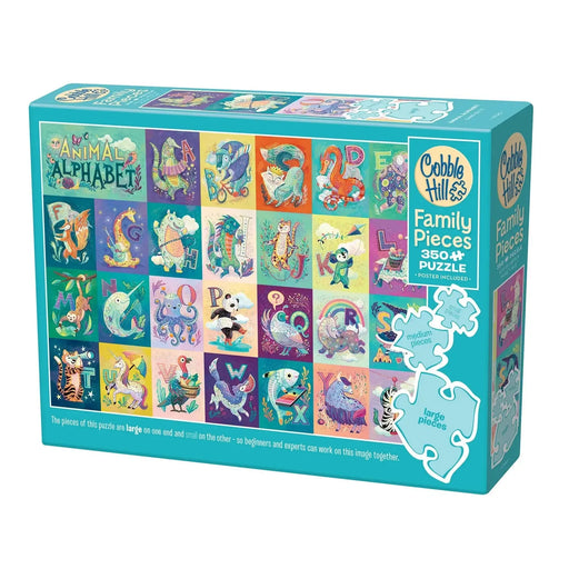 Animal Alphabet 350 Piece Family Jigsaw Puzzle Cobble Hill - for just $17.99! 