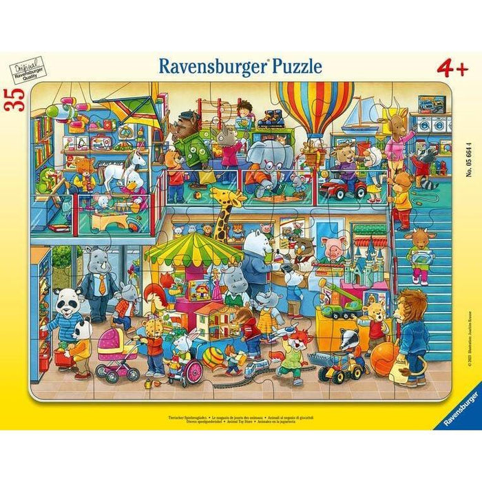 Animal Toy Store 35 Piece Tray Jigsaw Puzzle Ravensburger - for just $7.99! 