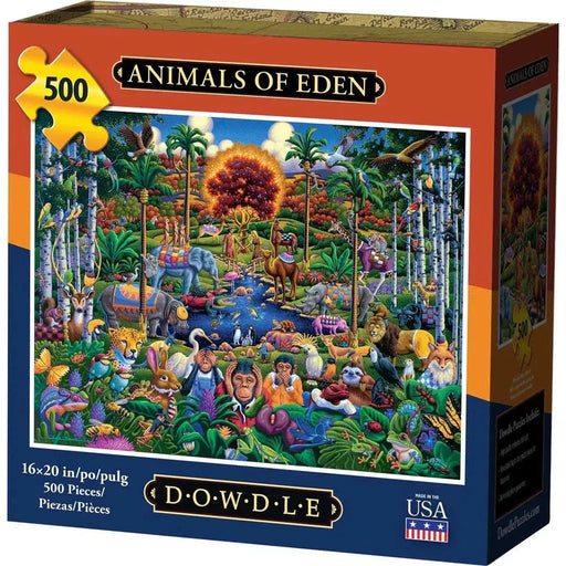 Animals of Eden 500 Piece Jigsaw Puzzle Dowdle - for just $19.99! 
