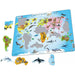 Animals of the World 28 Piece Tray Jigsaw Puzzle Larsen - for just $11.99! 