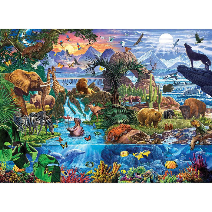 Animals of the World 5000 Piece Jigsaw Puzzle Eurographics - for just $69.99! 
