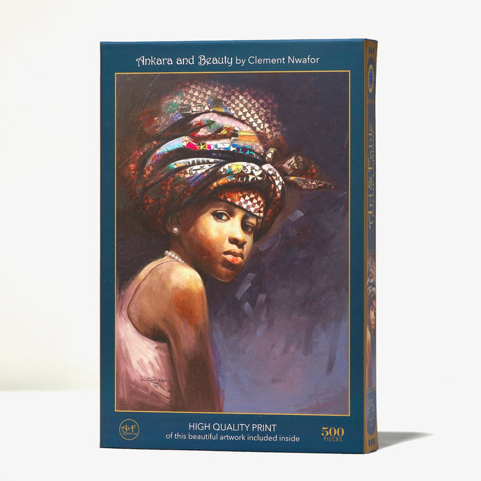 Ankara & Beauty 500 Piece Premium Jigsaw Puzzle Art & Fable - for just $27.99! 