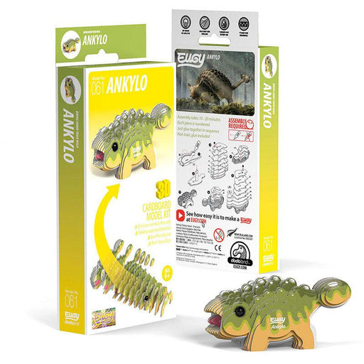Ankylo 3D Cardboard Model Kit Eugy - for just $11.99! 