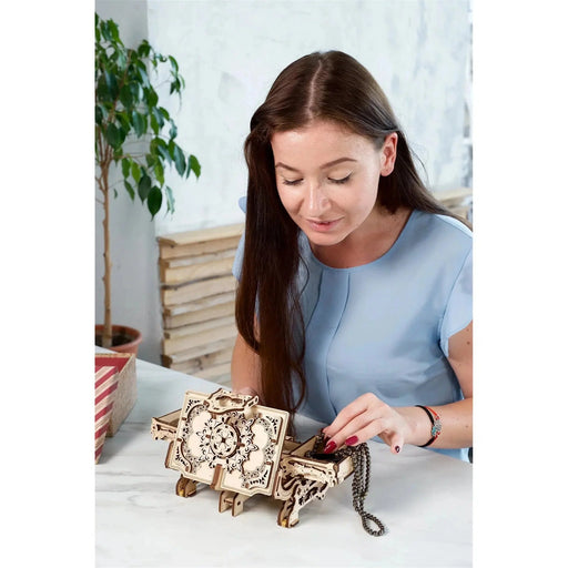 Antique Box 3D Wood Model Kit UGEARS - for just $54.99! 