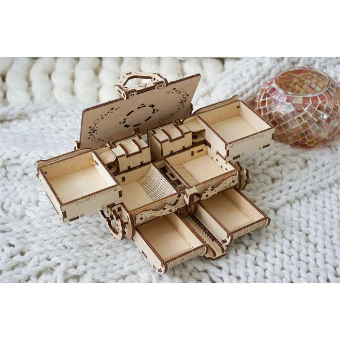 Antique Box 3D Wood Model Kit UGEARS - for just $54.99! 