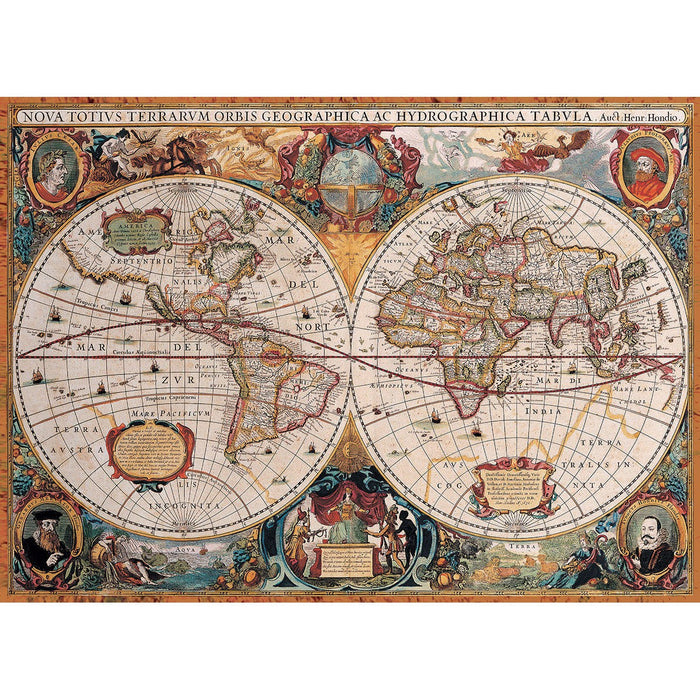 Antique World Map 1000 Piece Jigsaw Puzzle Eurographics - for just $19.99! 