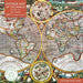 Antique World Map by Pieter van den Keere 1000 Piece Jigsaw Puzzle Flame Tree - for just $19.99! 