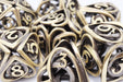 Hollow Hearts: Antique Bronze - Metal RPG Dice Set - for just $64.99! 