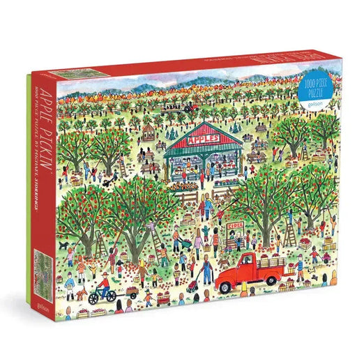 Apple Pickin' 1000 Piece Jigsaw Puzzle Galison - for just $19.99! 