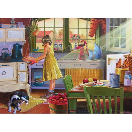Apple Pie Kitchen 500 Piece Jigsaw Puzzle Cobble Hill - for just $17.99! 